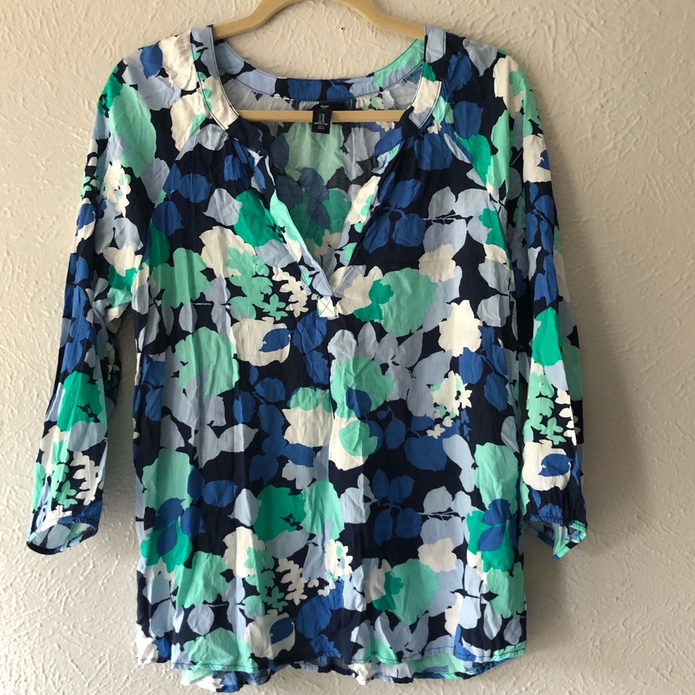 Gap Floral blouse Top
